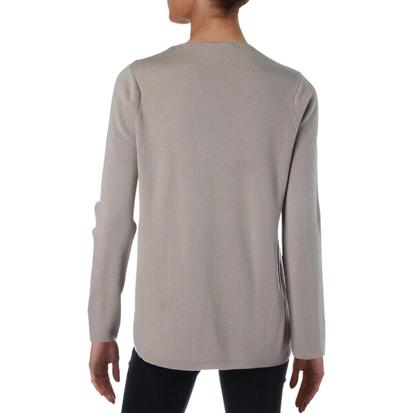 tahari men's merino wool blend sweater