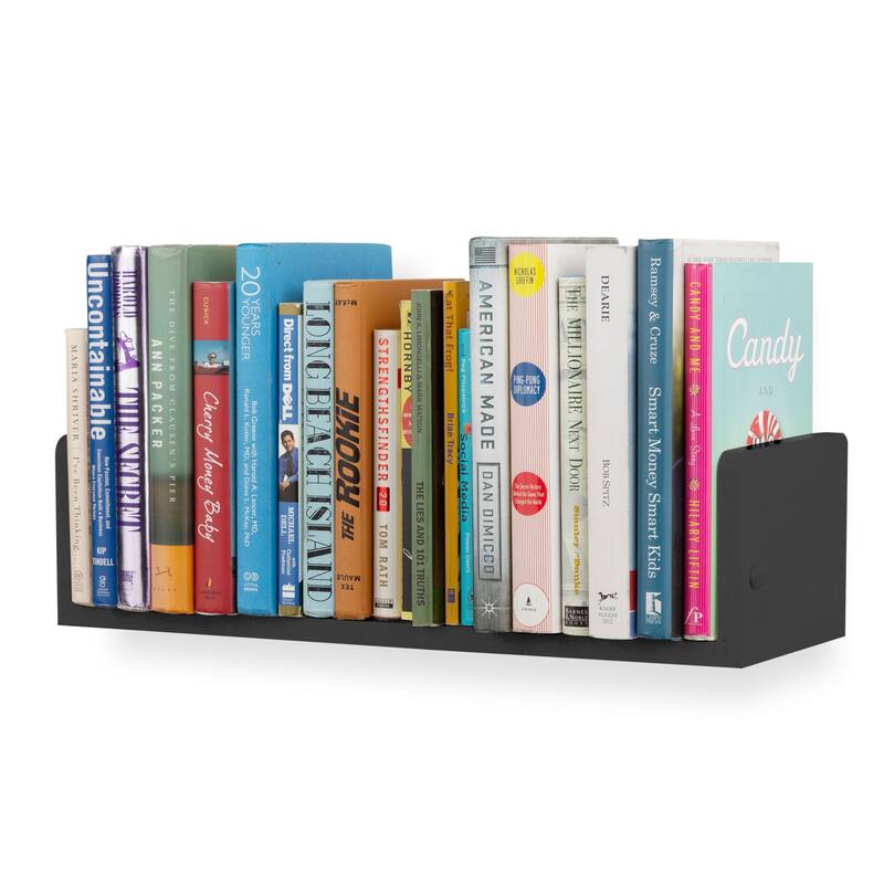 Rustic State Bookshelf Media Storage DVD Holder - Pack of 2
