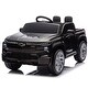 preview thumbnail 23 of 77, Licensed 24V Kids Chevrolet Silverado EV Ride-On Car with Four-Wheel Suspension, Bluetooth, Music, Remote Control, and LED Light