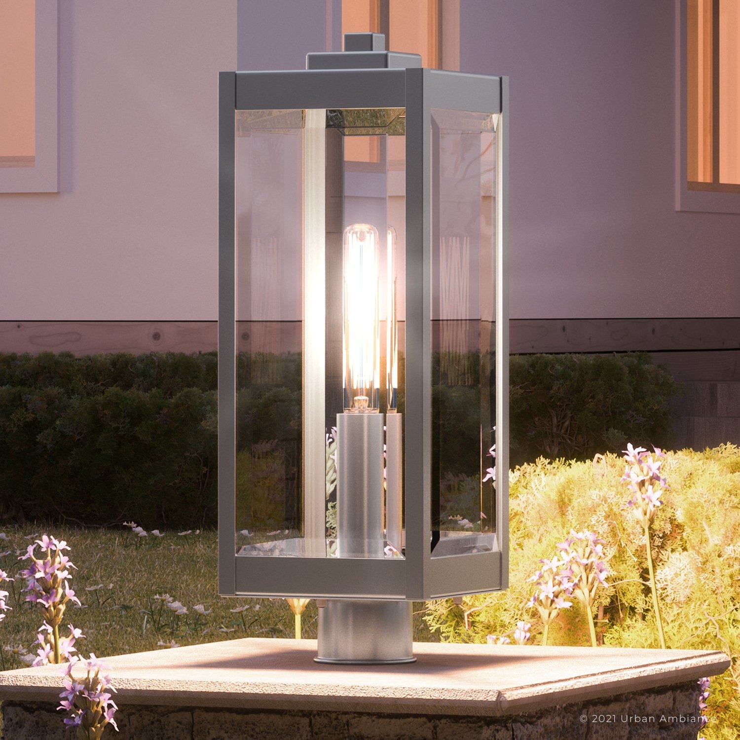 Farmhouse outdoor lamp store post