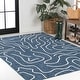 preview thumbnail 3 of 17, JONATHAN Y Nolan Modern Coastal Organic Shapes Indoor/Outdoor Area Rug