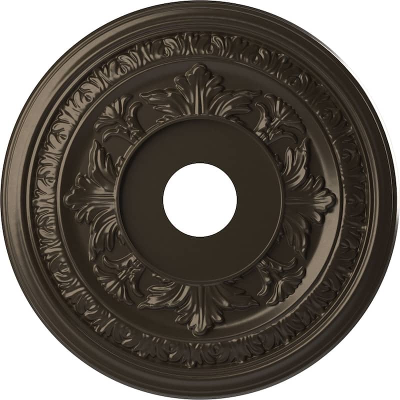 3 1/2" Inside Diameter - Baltimore Thermoformed PVC Ceiling Medallion