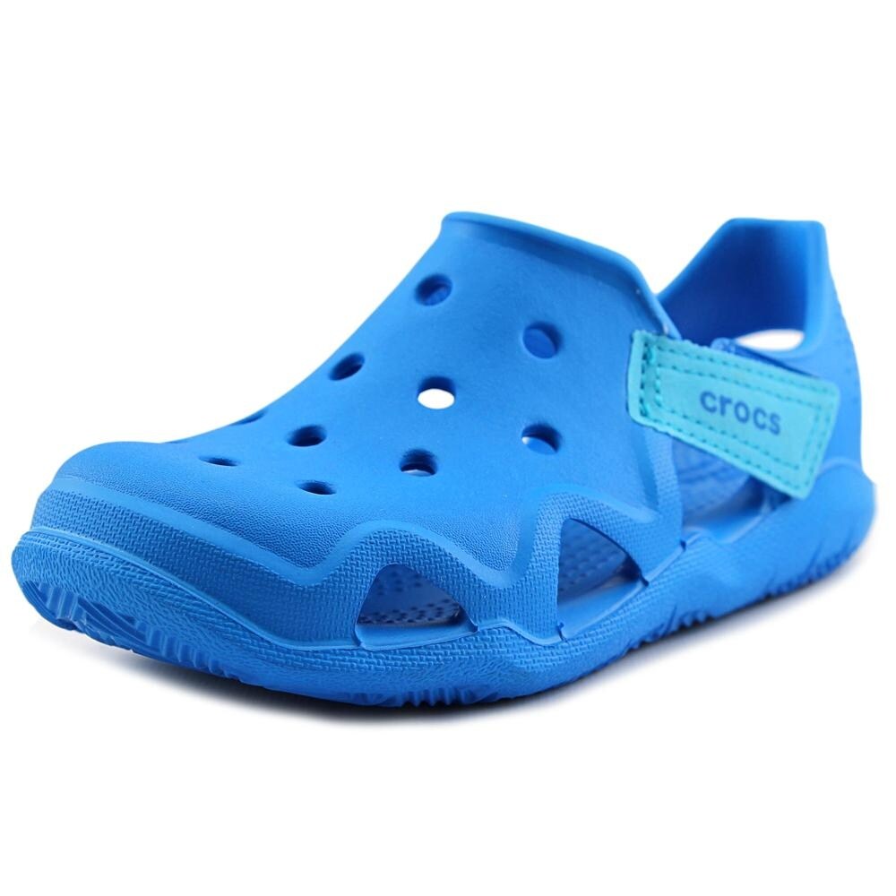 crocs swiftwater wave blue