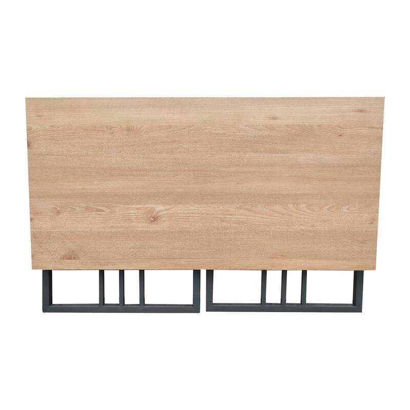 Collapsible Slatted Mission Writing Computer Desk