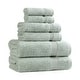 preview thumbnail 79 of 188, Superior 100% Egyptian Cotton 6-Piece Towel Set Luxury, Soft & Absorbent