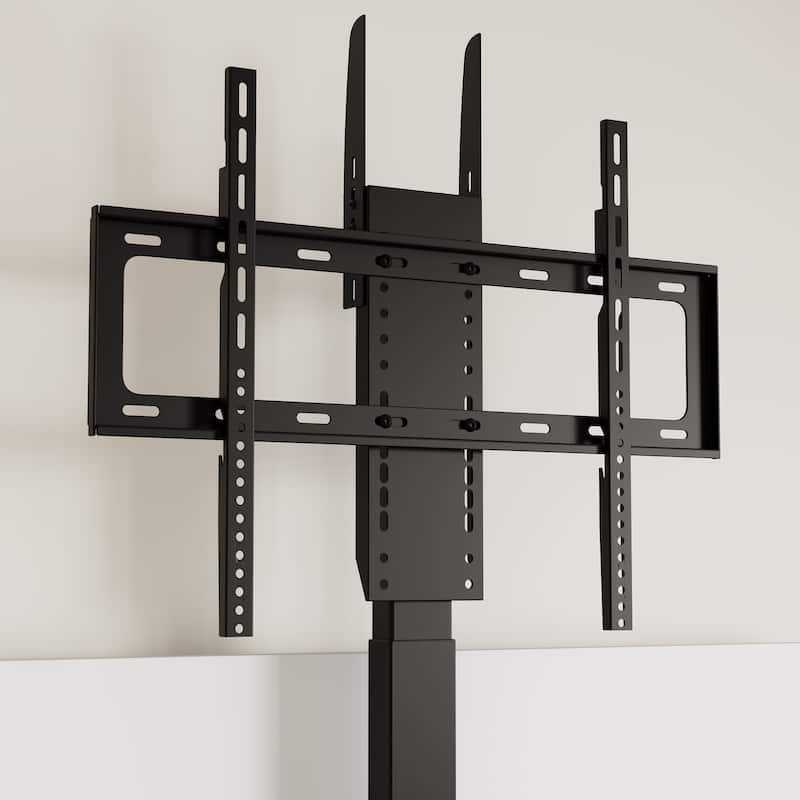 Electric Lift TV Cabinet with Remote Control Fits 50 Inch TVs Modern Media Console