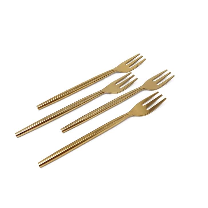 Classic Dessert Spoons/Forks, Set of 4