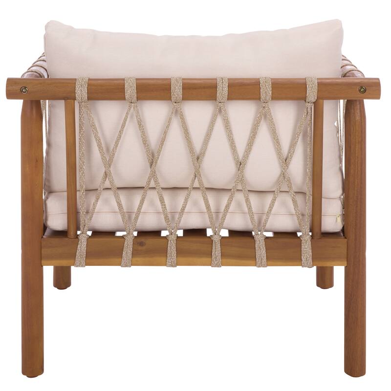 SAFAVIEH Outdoor Living Sabrina Chair (Set of 2) - 29"W x 31"D x 26"H