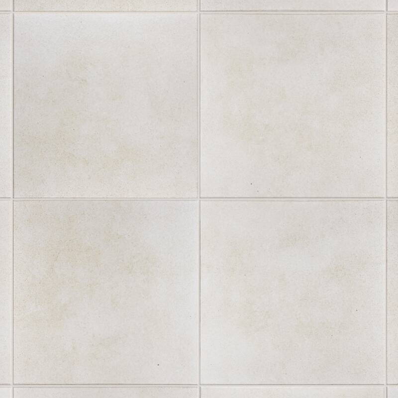 Merola Tile Klinker Retro Blanco 12-3/4" x 12-3/4" Ceramic Floor and Wall Tile