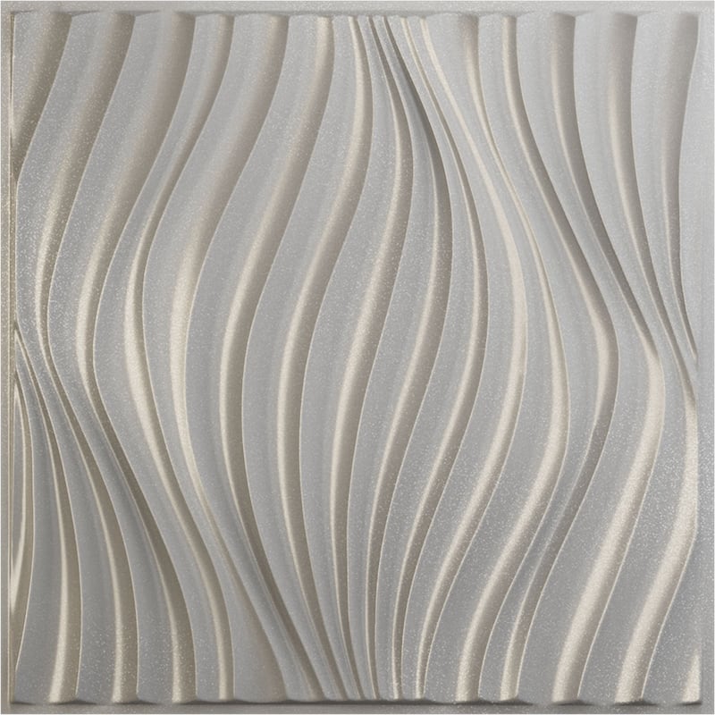 19 5/8"W x 19 5/8"H Billow EnduraWall Decorative 3D Wall Panel
