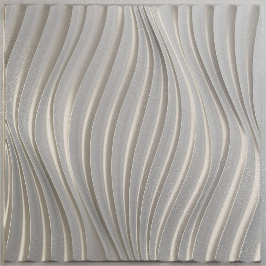 19 5/8"W x 19 5/8"H Billow EnduraWall Decorative 3D Wall Panel