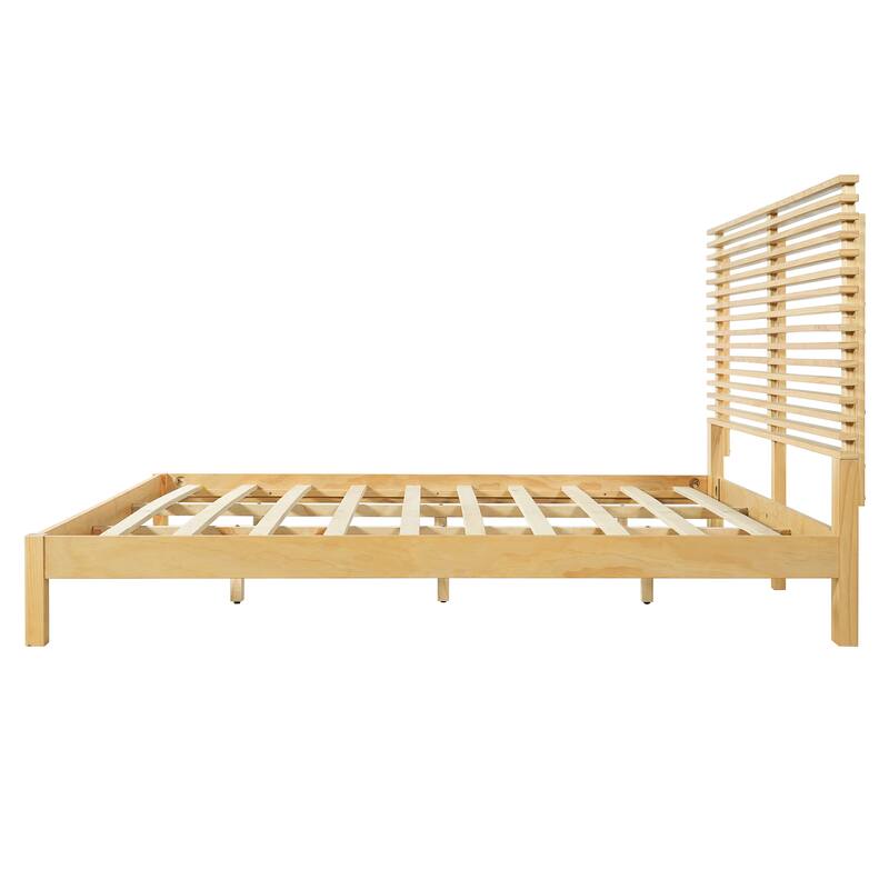 Christopher Knight Home - Arden Modern Wooden Bed Frame with Headboard