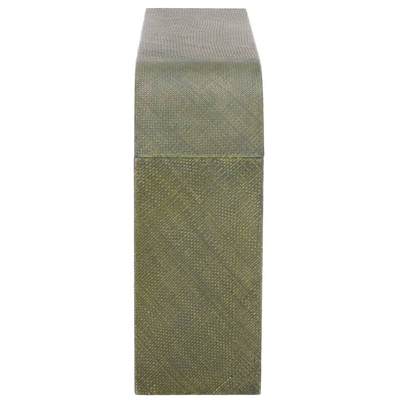 SAFAVIEH Home Bayu Curved Console Table - 12"W x 52"D x 31"H