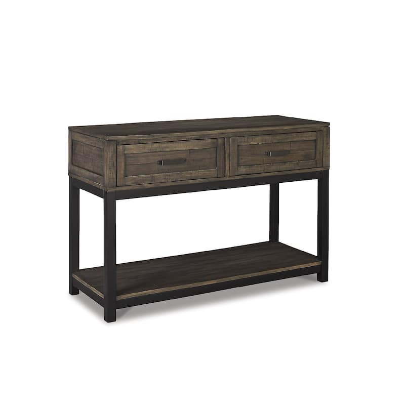 Signature Design by Ashley Denisenko Casual Sofa Table Grayish Brown