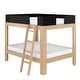 preview thumbnail 6 of 24, Mid-Century Modern Full over Full Bunk Bed