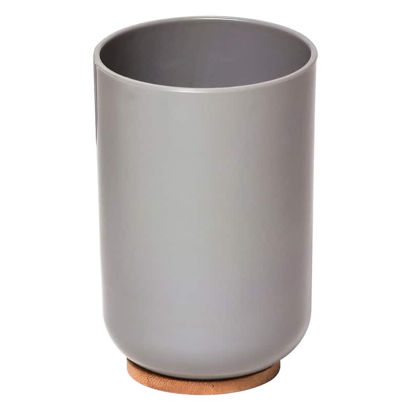 Grey Padang Bathroom Accessory Set 7-Pieces Bamboo