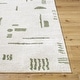 preview thumbnail 9 of 35, Livabliss Fossay Shag Modern & Contemporary Stripe Washable Area Rug
