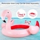 preview thumbnail 3 of 8, 6 People Inflatable Flamingo Floating Island Ideal for Pool, Lake & - See Details