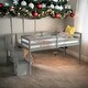 preview thumbnail 1 of 8, Contemporary Twin Size Loft Bed with 2 Storage Staircase and Guardrails, Space for Entertainment, Solid Construction, Grey Grey
