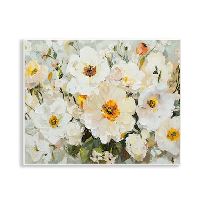 Stupell Porcelain Flowers Bundle Wall Plaque Art Design By Franklyn Gregory