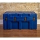 preview thumbnail 1 of 2, The Iron Brick® Trunk - STRONGEST College Trunk - Nightfall Navy