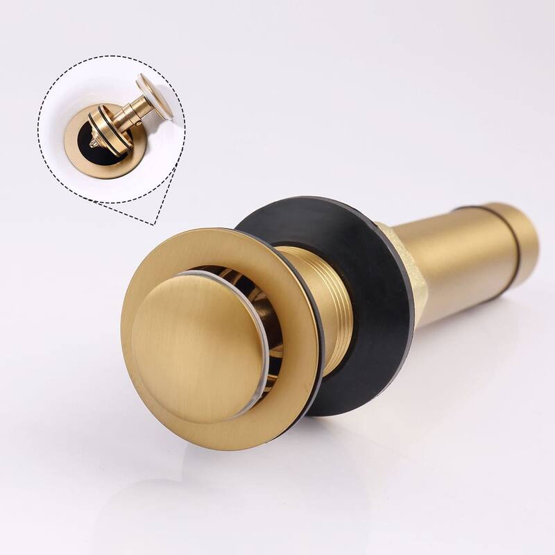 4 Inch Centerset Bathroom Sink Faucet Dual Handle Bathroom Faucet with 360°Swivel Spout Vanity Tap with Pop Up Drain