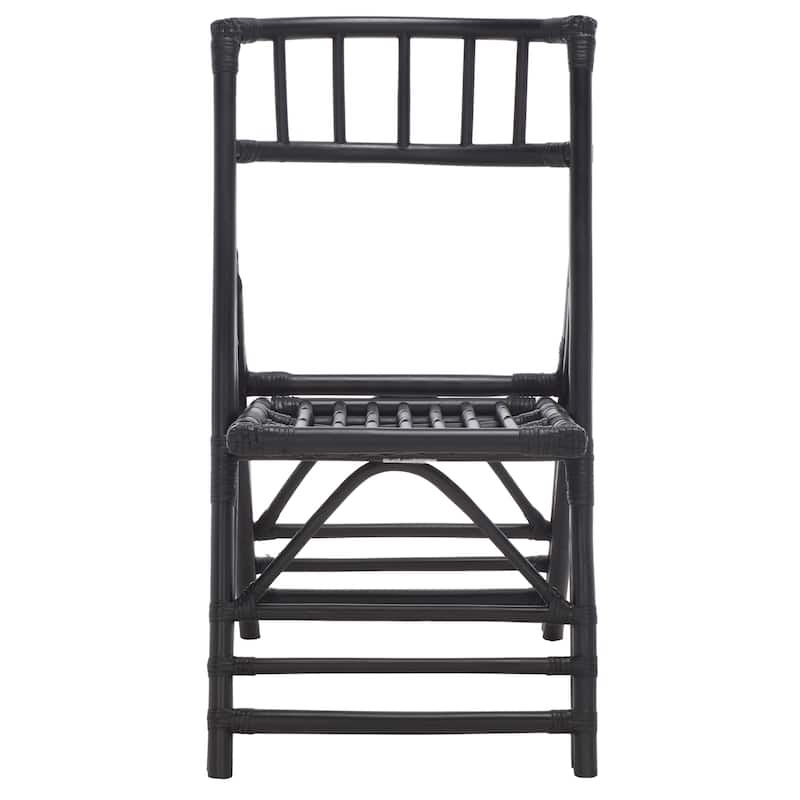 SAFAVIEH Home Maja Rattan Folding Accent Chair - 19Wx28Dx35H