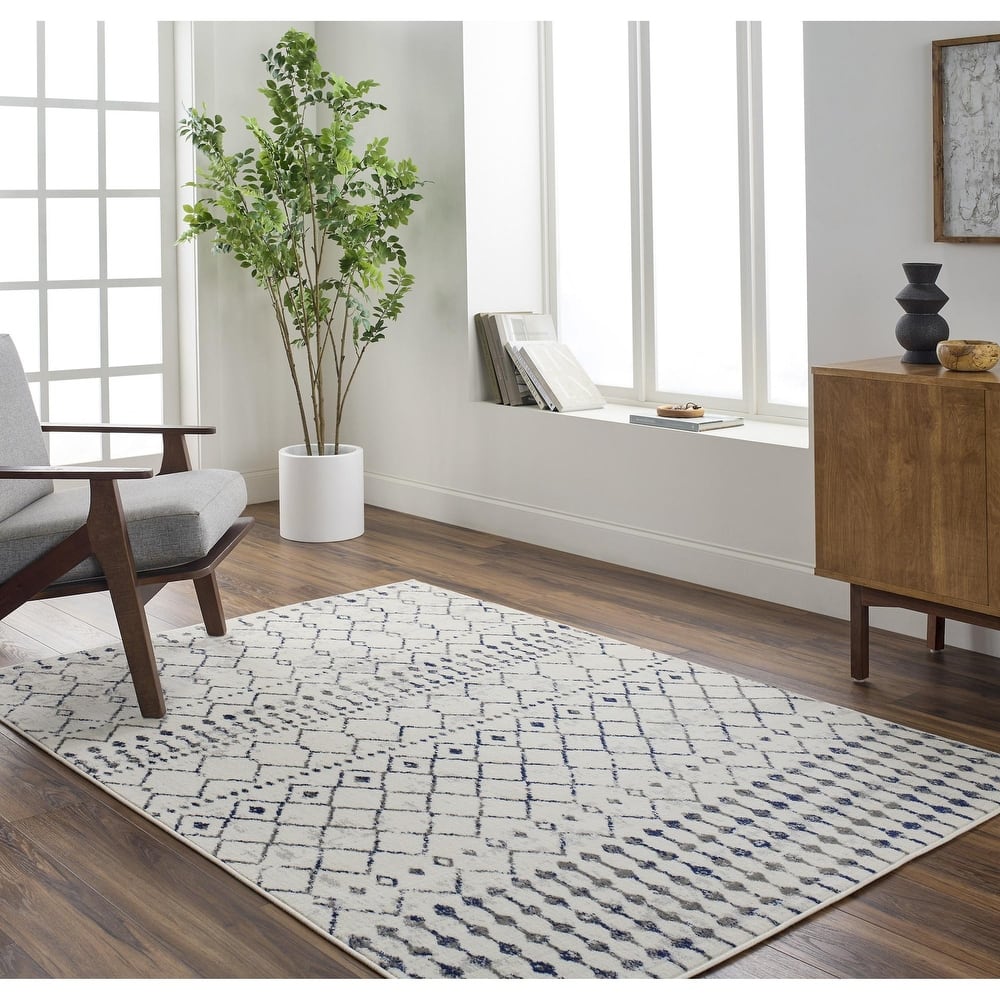 Livabliss Elia Moroccan Trellis Area Rug