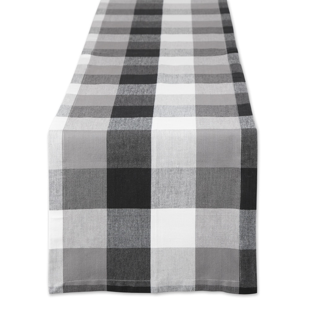DII Tri Color Check Table Runner