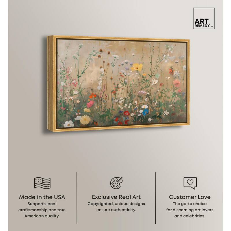 In the Golden Bloom Canvas by Art Remedy