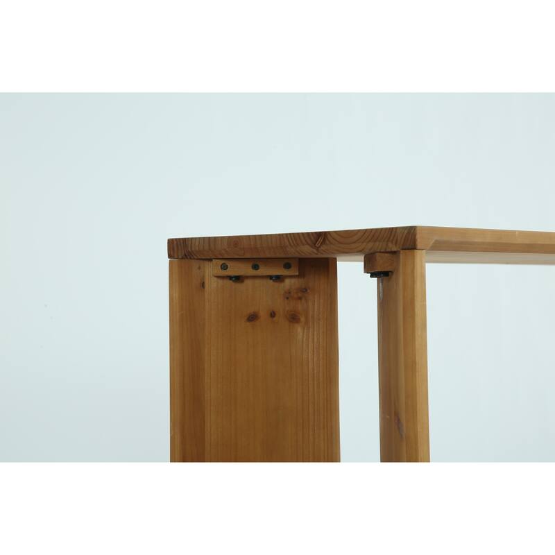 55 Inch Farmhouse Entryway Table Indoor for Foyer, Hallway