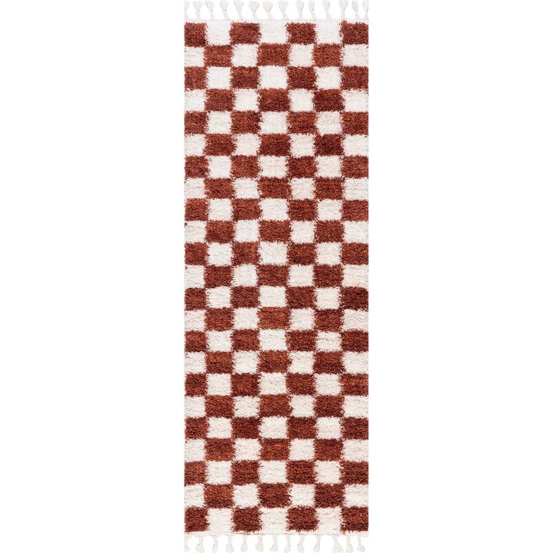 Nuloom Carlisha Contemporary Checkered Area Rug