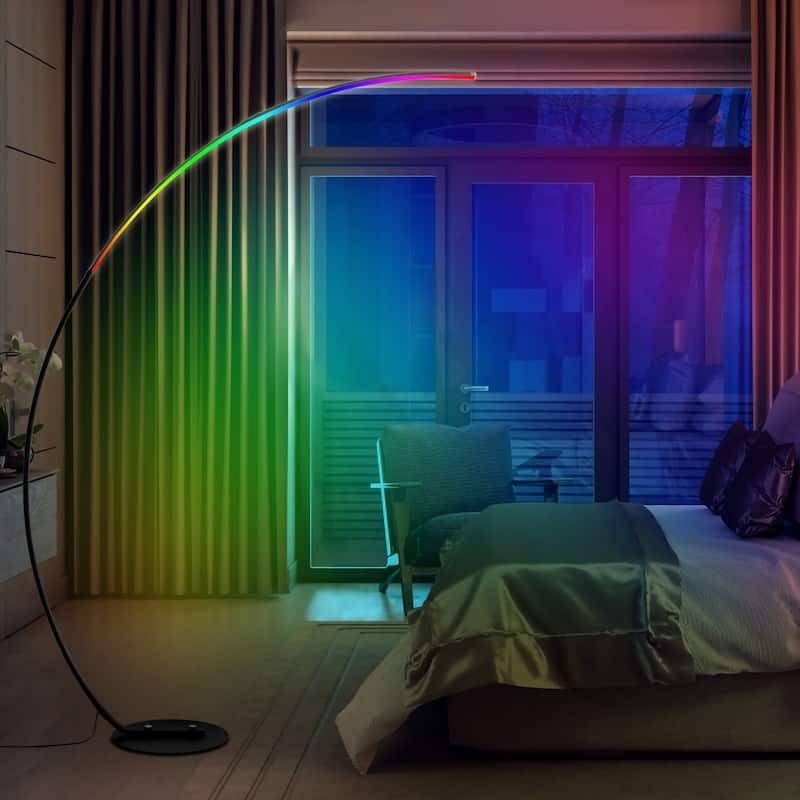 69" LED Arched Floor Lamp