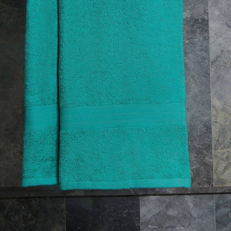 Deluxe 2-Piece 100 Cotton Bath Sheet