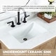preview thumbnail 30 of 82, Javier Bath Vanity with Composite Stone Top without Mirror