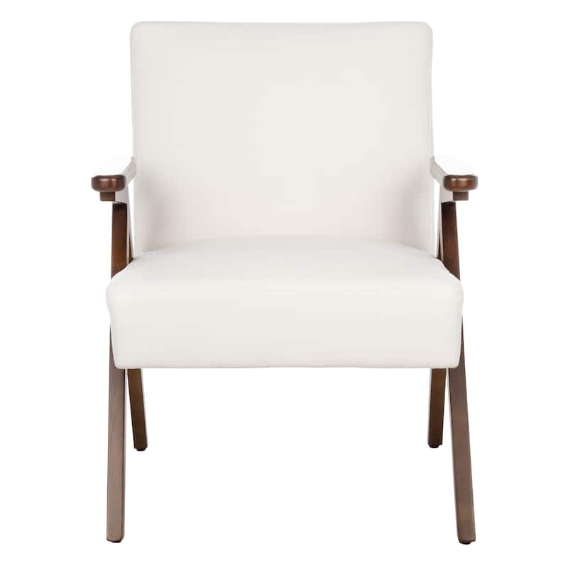 SAFAVIEH Manie Arm Chair - 27.6" W x 29.1" L x 34.3" H - 28Wx29Dx34H