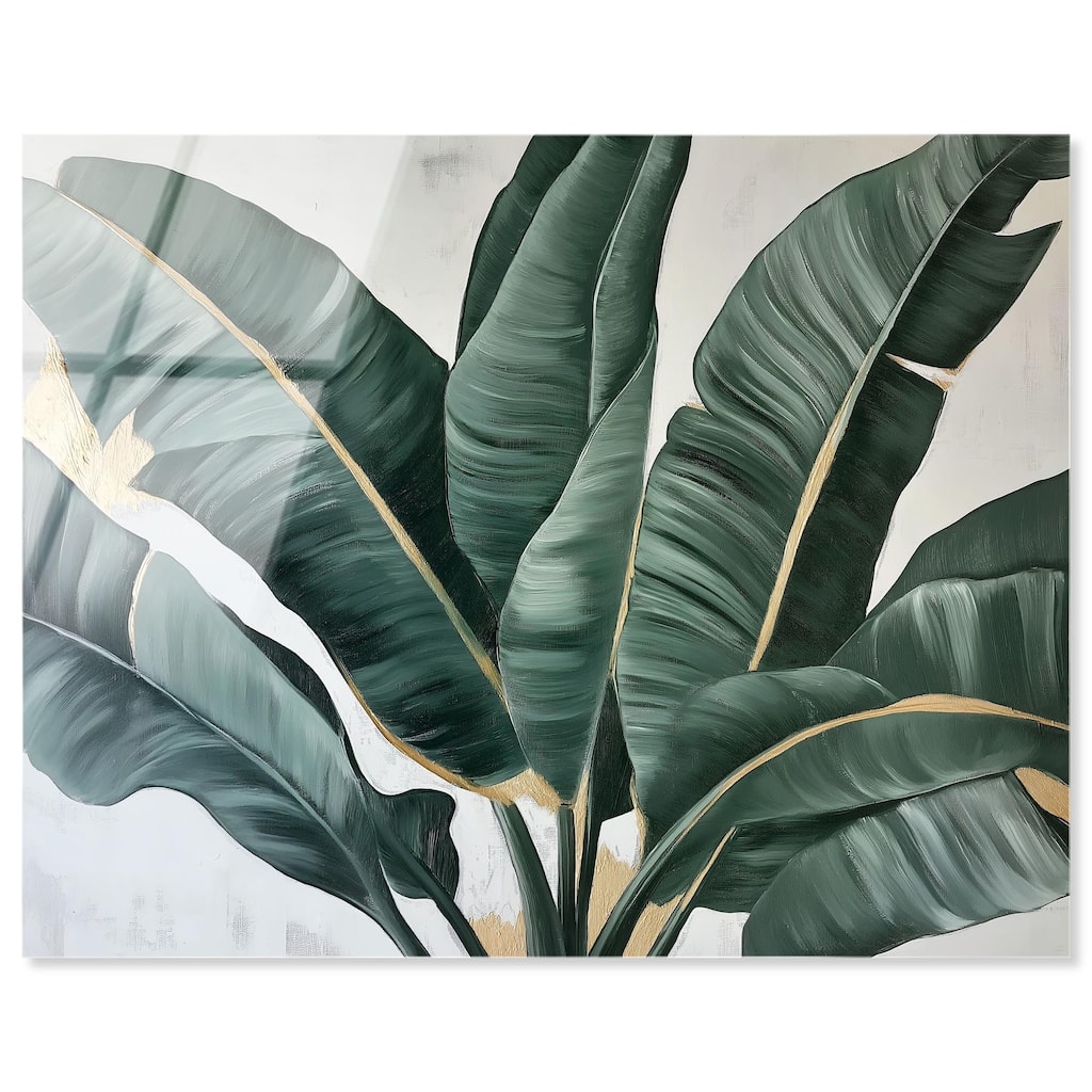 Jungle Jewel Jade II Acrylic by Art Remedy, Ready to Hang