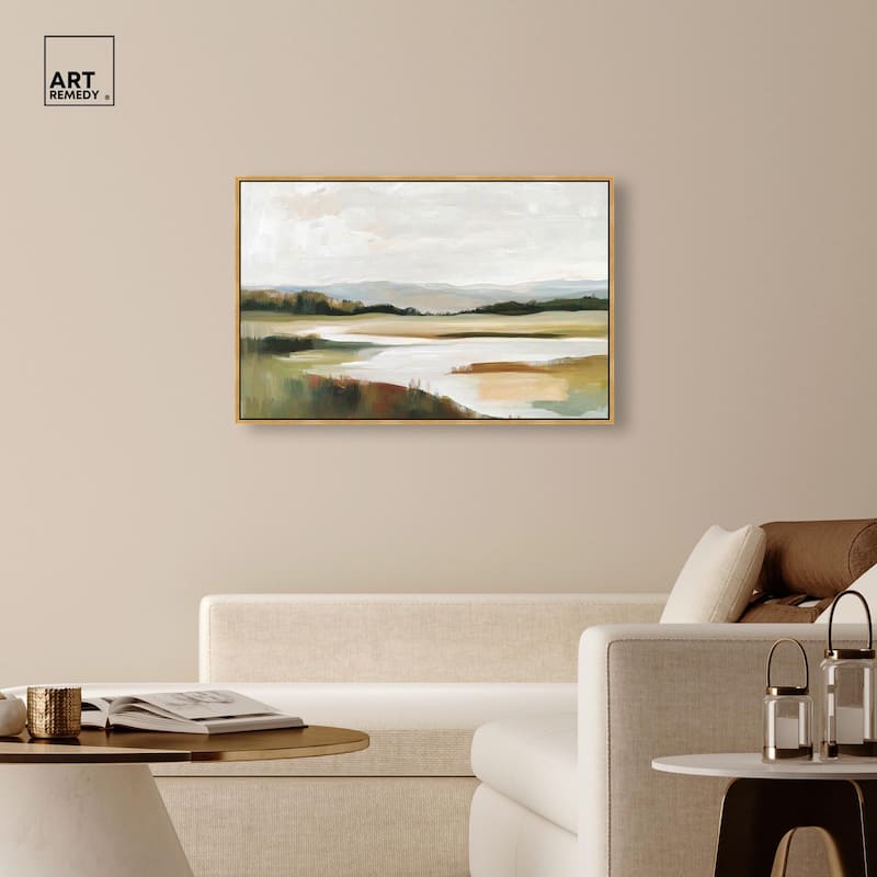 Verdant Valley Canvas by Art Remedy