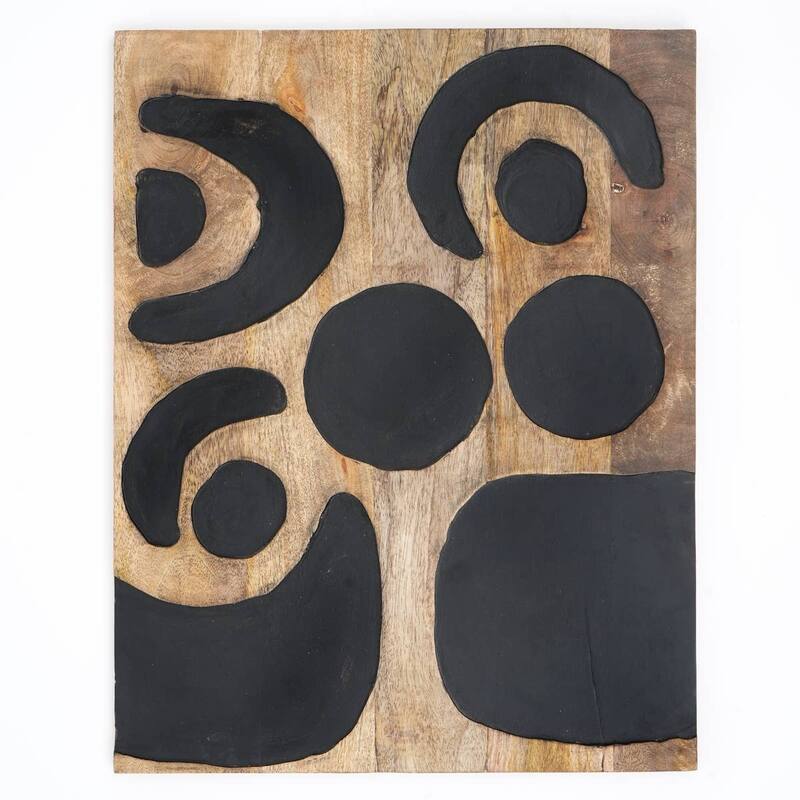 Wall Art Tree Of Life Handcrafted Wooden Wall Decor - 16x20" - Brown