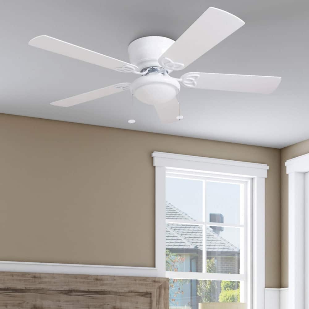 52" Prominence Home Benton Traditional Indoor LED Ceiling Fan with Light, Pull Chains