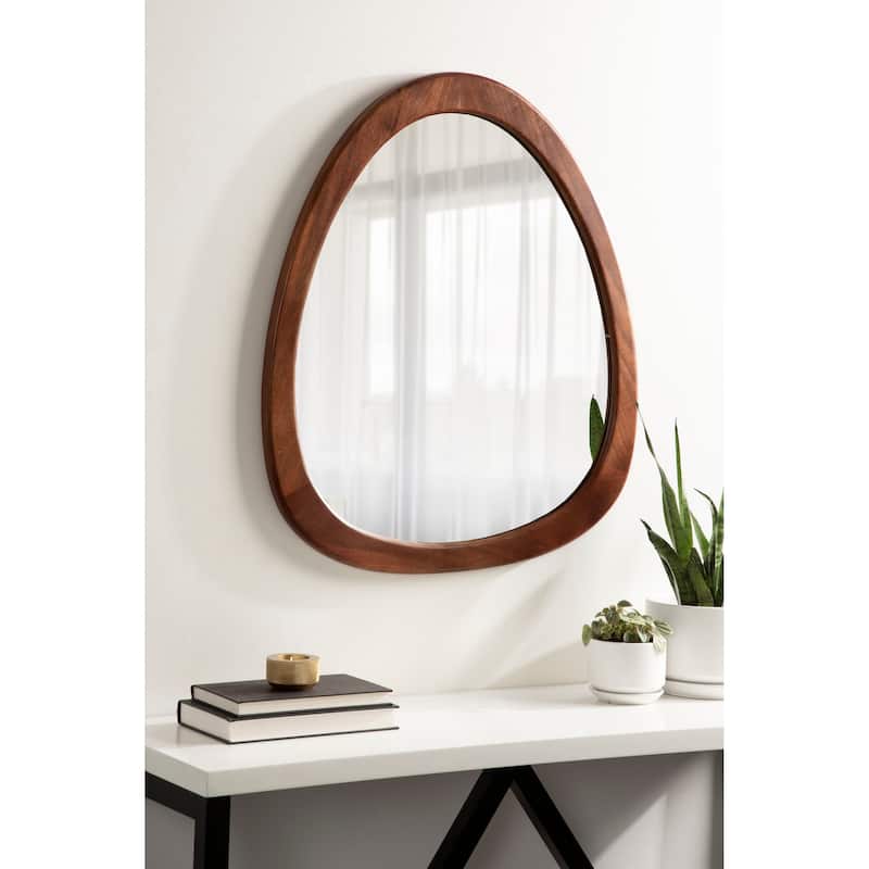 Kate and Laurel McKinder Wood Mirror