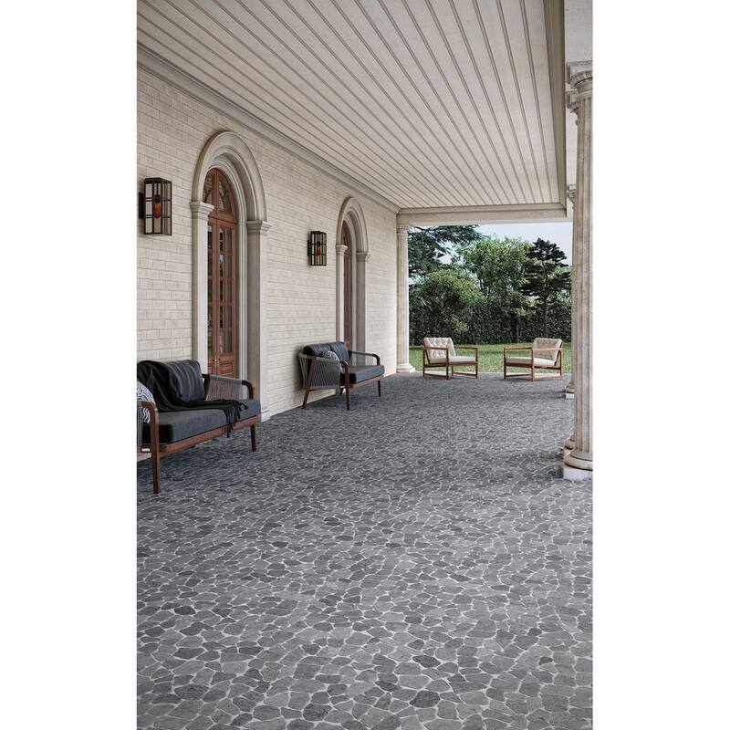 Cruz Bay Studio MKT3023 Full Eclectic - 18" x 18" Pebble and Rock