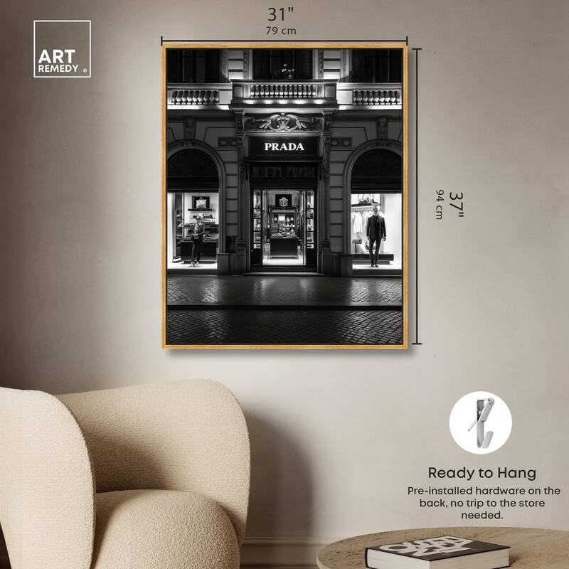 Fashion Presence Canvas by Art Remedy