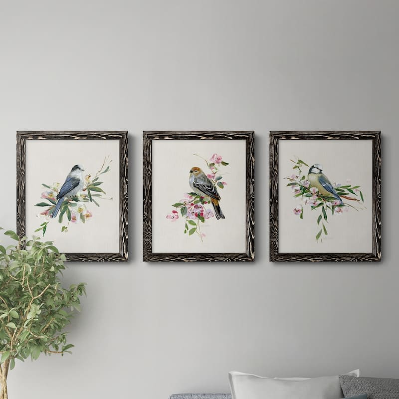 Spring Song Blue Bird-Premium Framed Canvas - Ready to Hang - Multi