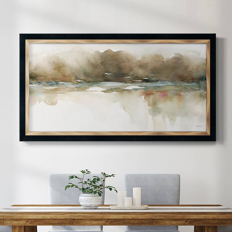 Softer Reflections Premium Framed Canvas- Ready to Hang