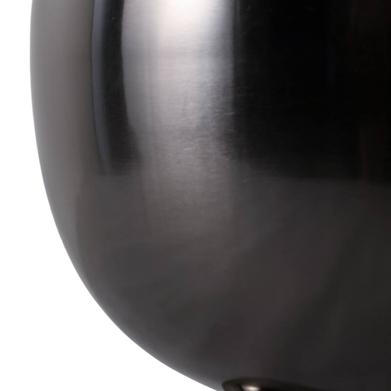 Metal Planters Modern Sleek Decorative Footed Bowl Design (Set of 2) - 10.5" x 10.5" x 9.25"