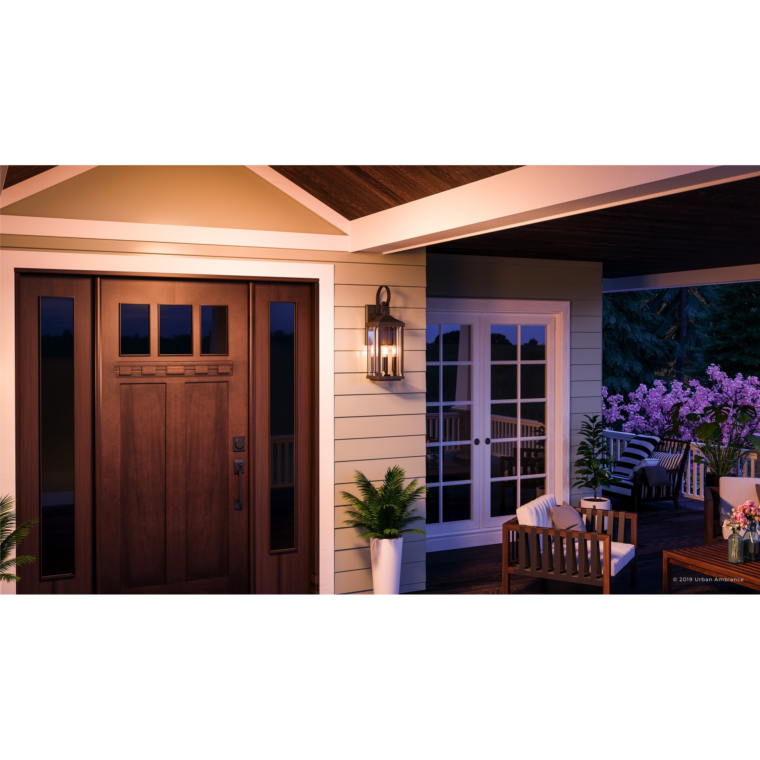 Luxury Colonial Wall Sconce, 30.625H x 9.5