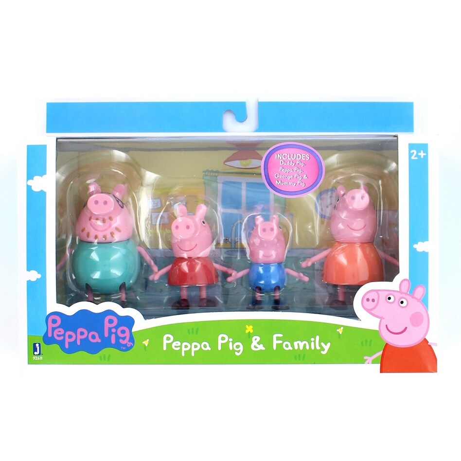peppa pig family figures