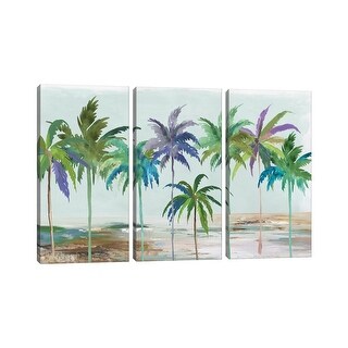 iCanvas "Tropical Dream" by Asia Jensen 3-Piece Canvas Wall Art Set ...