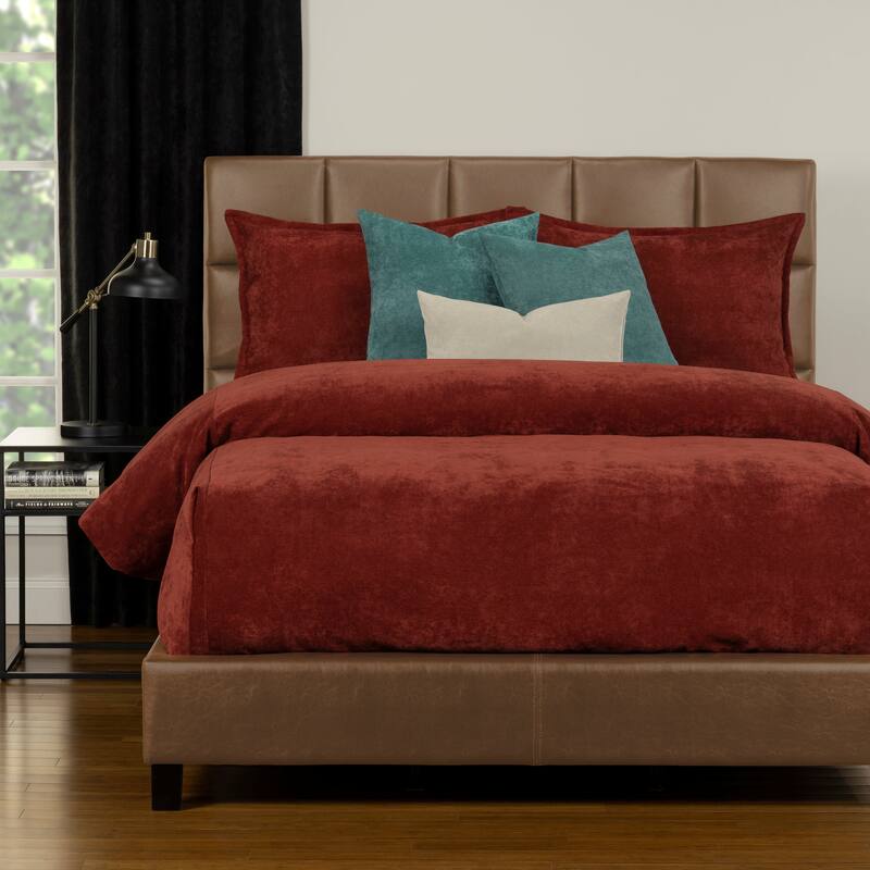 Mixology Padma 6-piece Bed Cap Comforter Set with Sewn Corners - Bronze - Twin